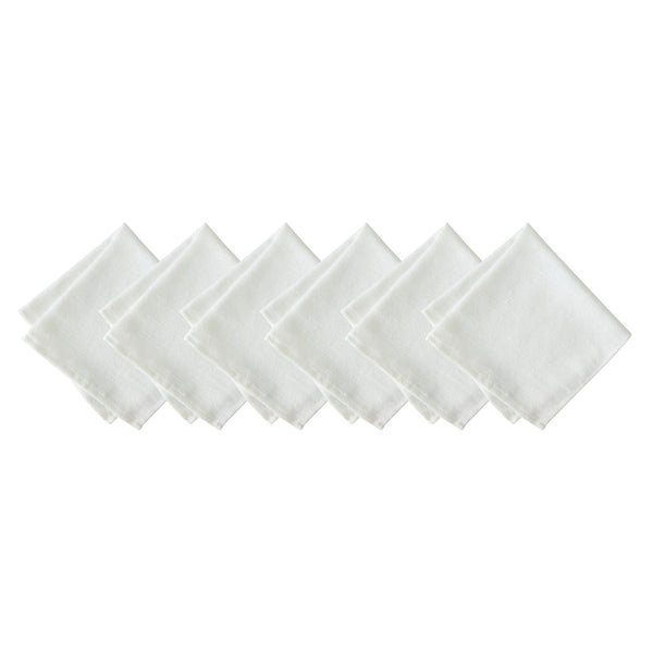 Elrene Villeroy & Boch Bristow Solid Texture Napkins Set Of 6