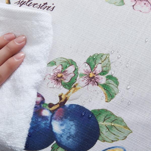 Elrene Villeroy & Boch French Garden Fleurence Stain And Water Resistant Tablecloth