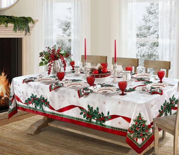 elrene Villeroy & Boch Toy's Delight Engineered Fabric Tablecloth