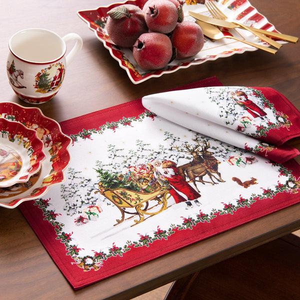 Elrene Villeroy & Boch Toy's Fantasy Engineered Placemats Set Of 4