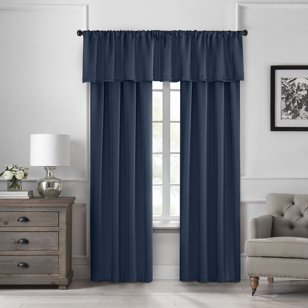 Elrene YarnLock Technology By SunVeil Vanderbilt Extra Wide Blackout Window Curtain