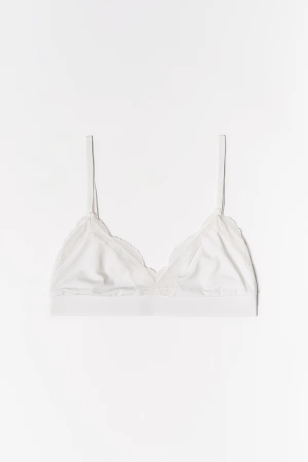else Anemone Soft Triangle Bra | Ivory