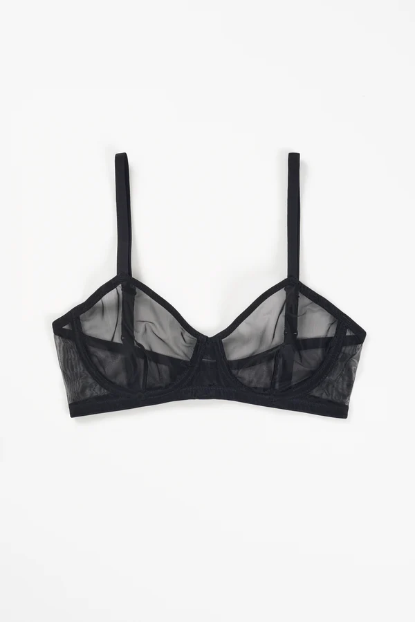 Else Bare Minimal Underwire Bra | Black