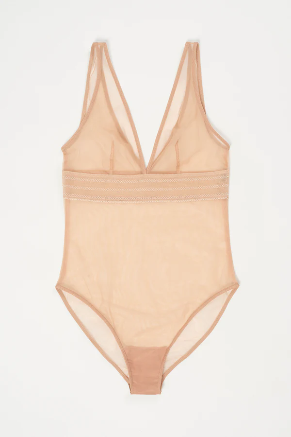 Else Bare Soft Cup Bodysuit | Powder