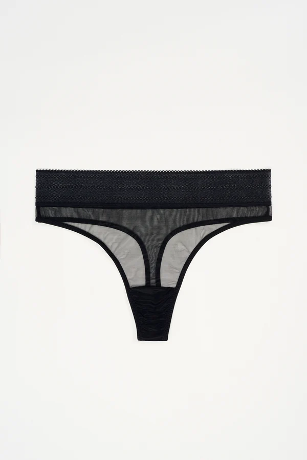 else Bare Thong | Black