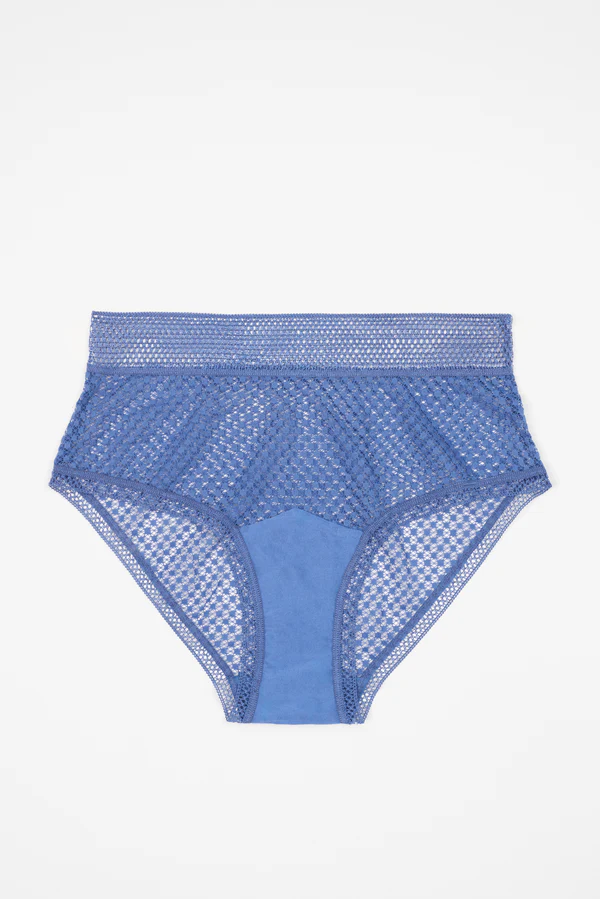 else Bella High Waist Brief | Lapis