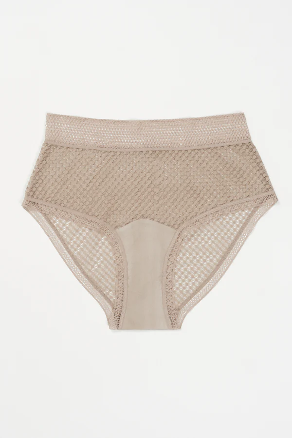 else Bella High Waist Brief | Oat Milk