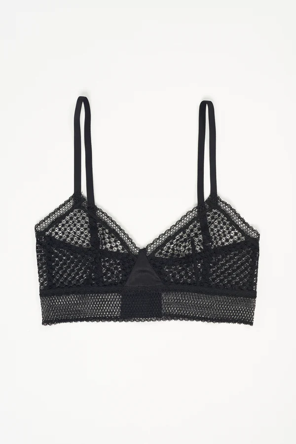 Else Bella Soft Cup Triangle Bra | Black