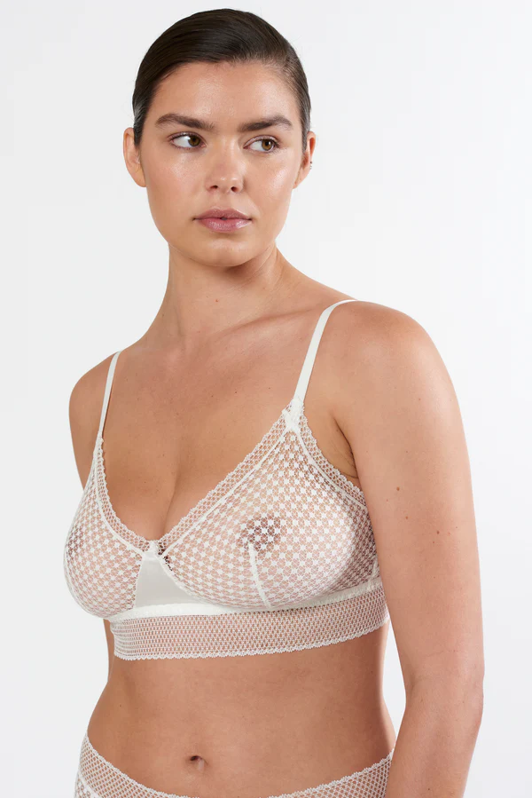 Else Bella Soft Cup Triangle Bra | Ivory