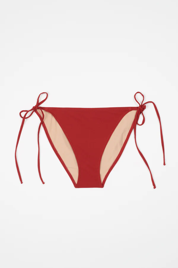 else Essential String Bikini Bottom | Crimson