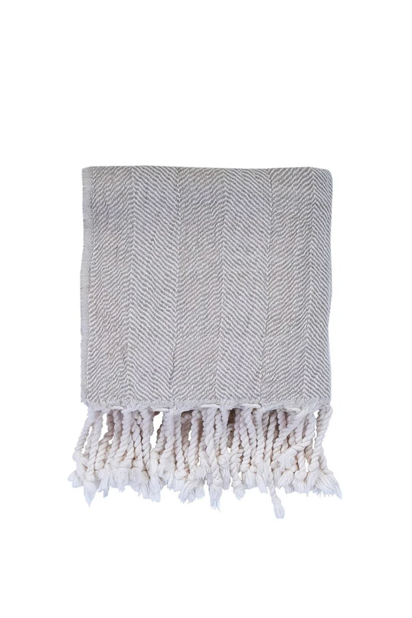 else Herringbone Throw