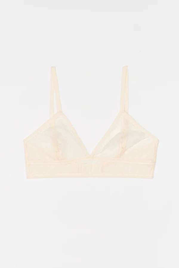 else Kaleidoscope Soft Triangle Bra | Cream