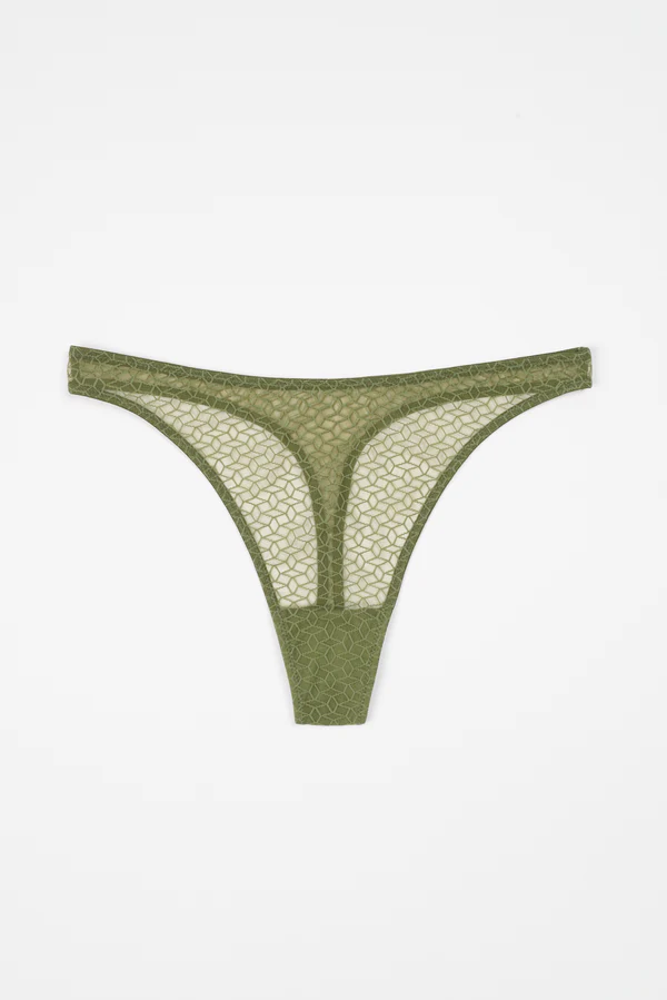 else Kaleidoscope Thong | Olive