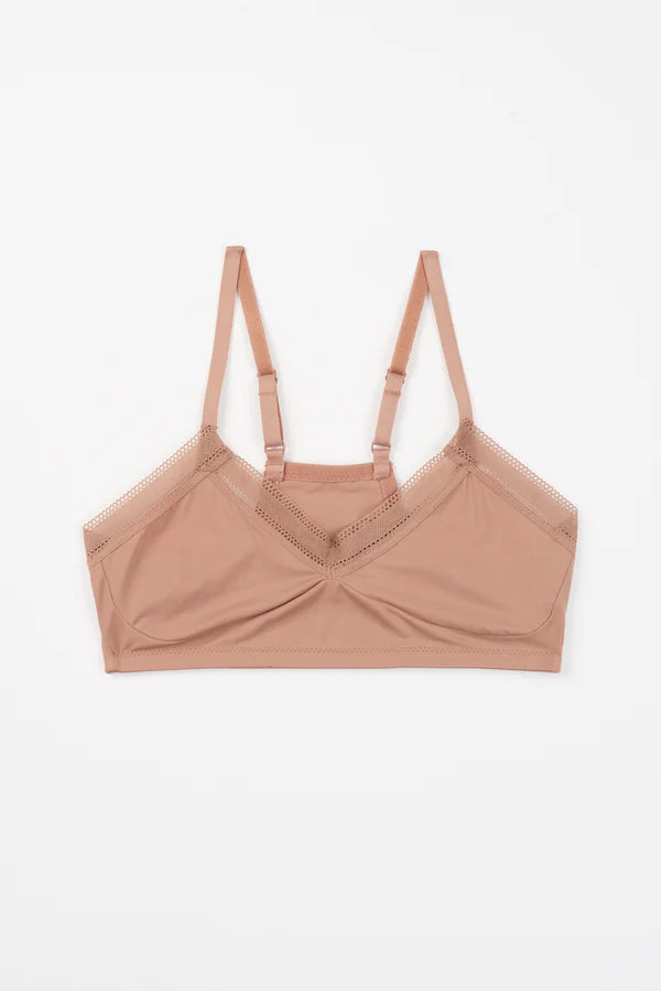 else Nano Racerback Bra | Bronze
