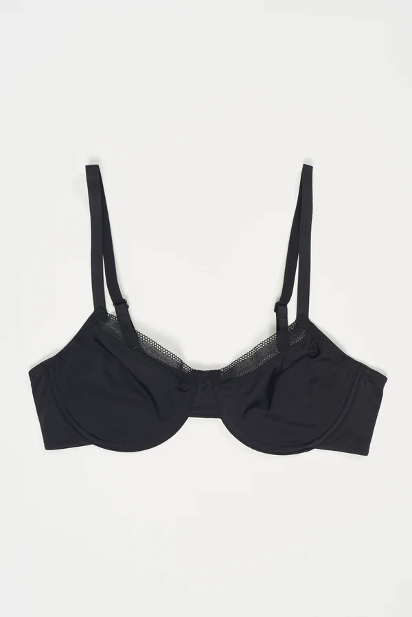 else Nano Underwire Bra | Black