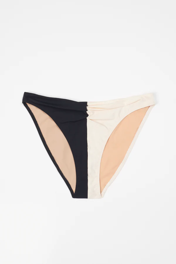 else Paros Classic Bikini Bottom | Black/Cream