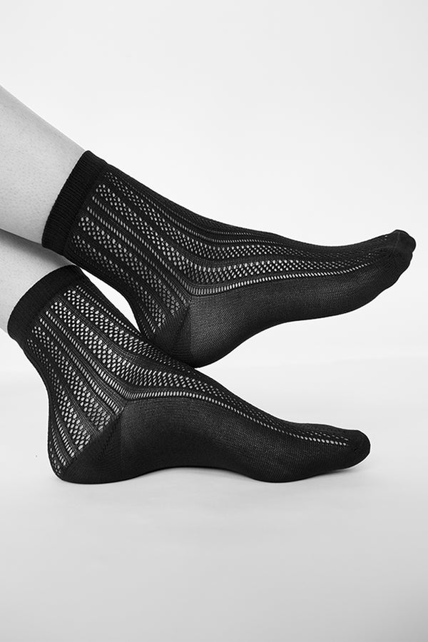 else Swedish Stockings - Klara Socks | Black