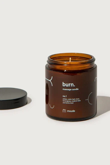 else Maude Burn No.1 - Soy Massage Oil Candle | Accessories