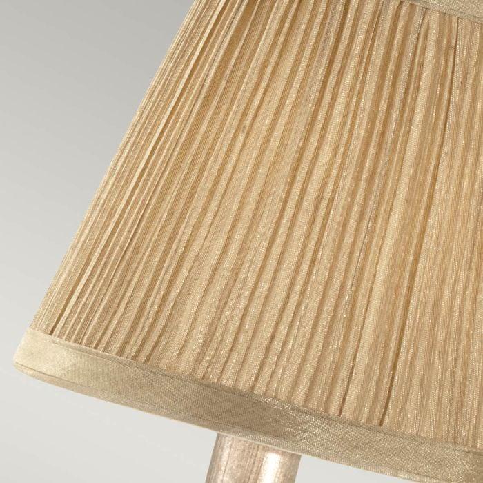 elstead Lighting Abbey 1 Light Wall Light - Silver Sand