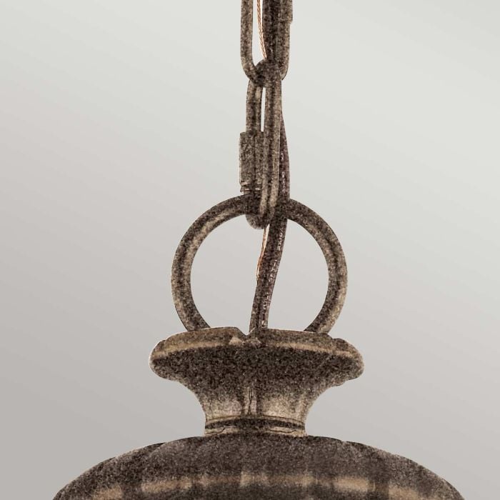 Elstead Lighting Adams 3 Light Pendant Chandelier - British Bronze