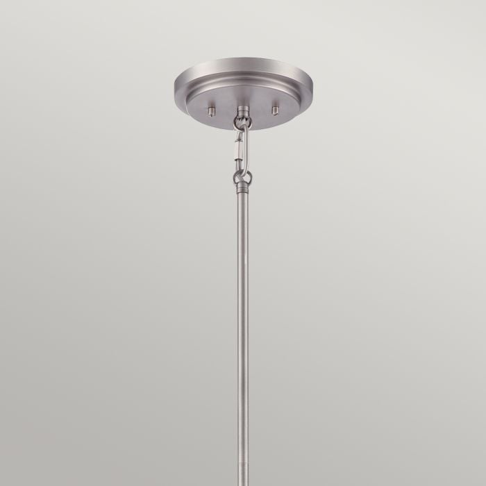 Elstead Lighting Admiral 1 Light Mini Pendant - Antique Nickel