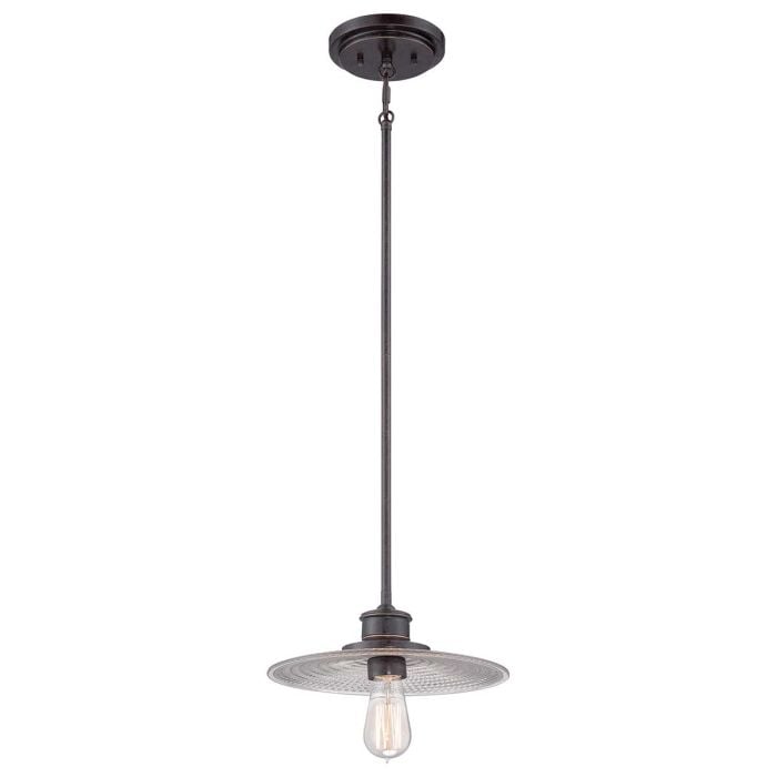 elstead lighting Admiral 1 Light Mini Pendant - Imperial Bronze