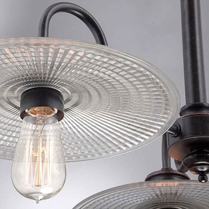 Elstead Lighting Admiral 3 Light Chandelier - Imperial Bronze