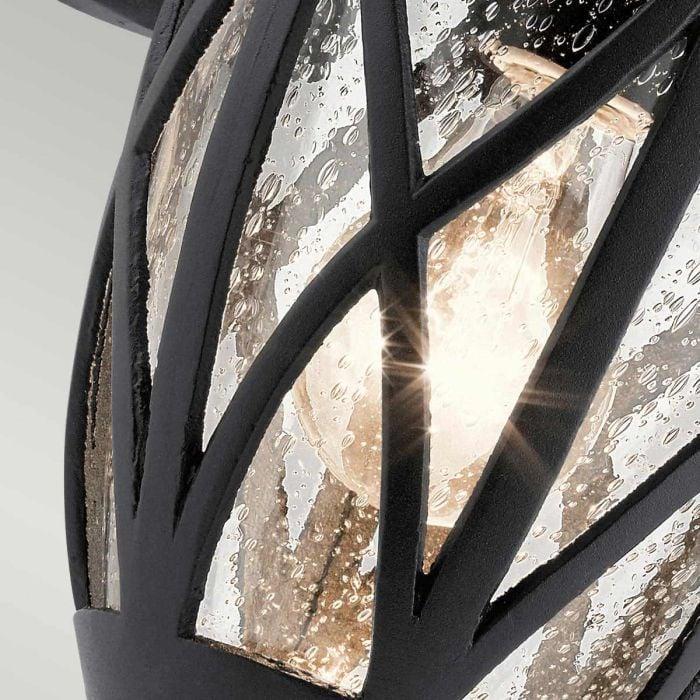 Elstead Lighting Admirals Cove 1 Light Medium Wall Lantern - Textured Black