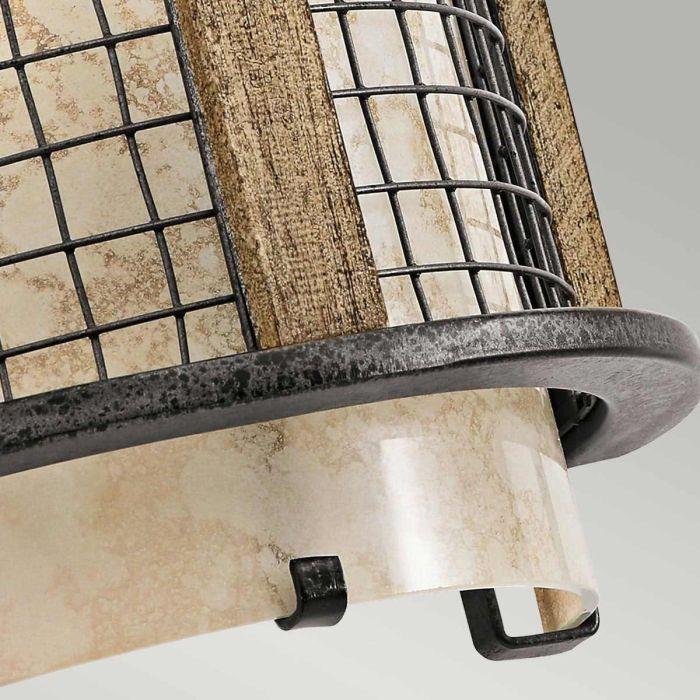 Elstead Lighting Ahrendale 1 Light Wall Light - Anvil Iron