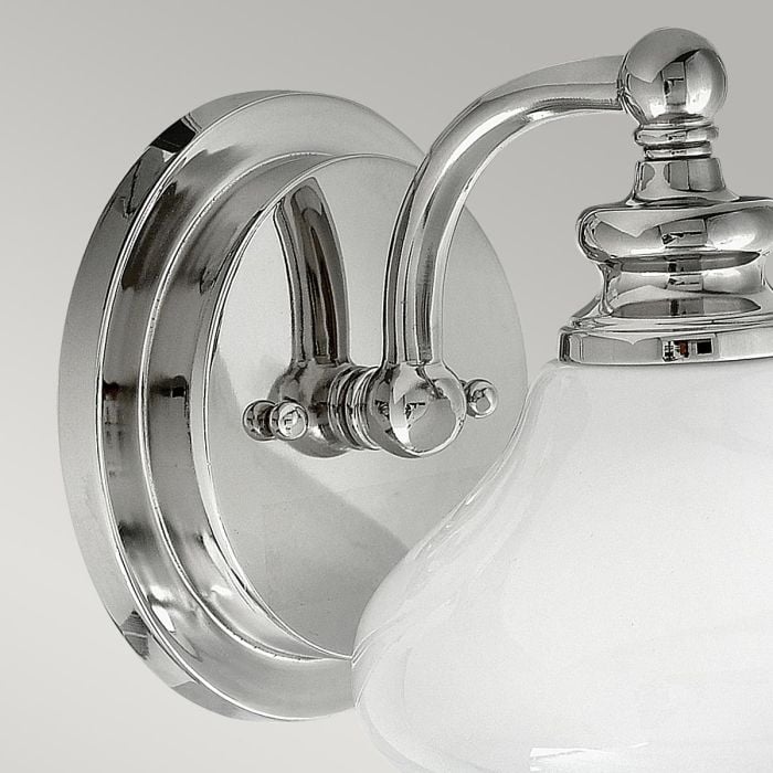 Elstead Lighting Ainsley 1 Light Wall Light - Polished Chrome