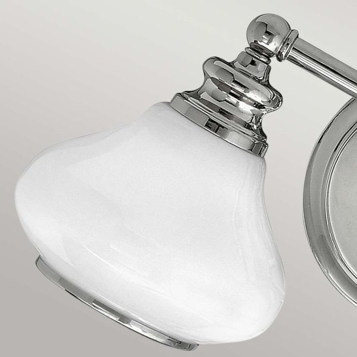 Elstead Lighting Ainsley 2 Light Wall Light - Polished Chrome