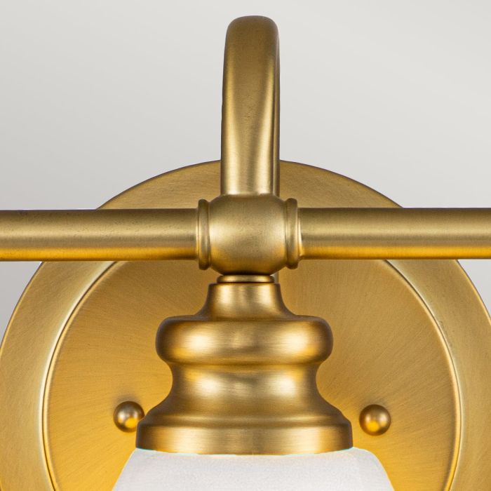 Elstead Lighting Ainsley 3 Light Wall Light - Brushed Brass