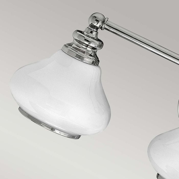 Elstead Lighting Ainsley 3 Light Wall Light - Polished Chrome