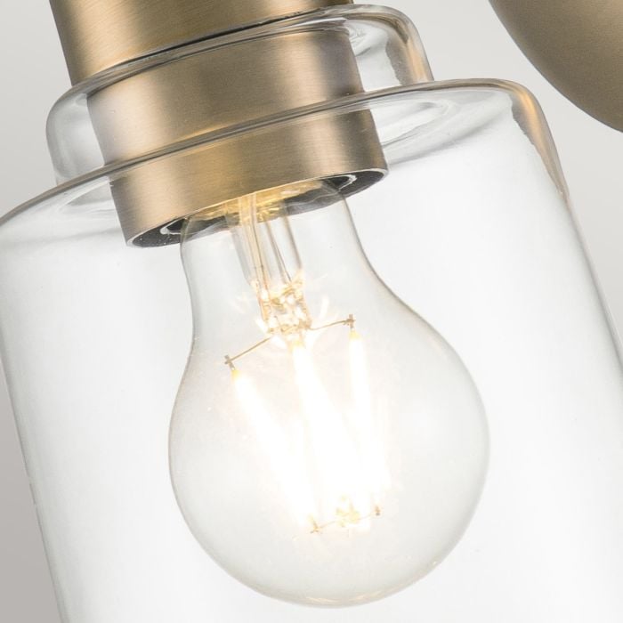 Elstead Lighting Aivian 1 Light Wall Light - Weathered Brass
