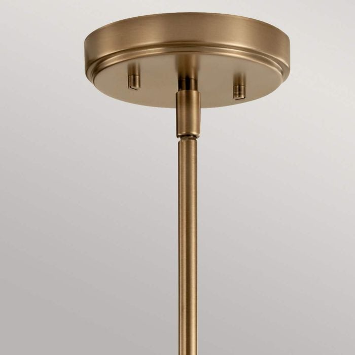Elstead Lighting Aivian 3 Light Chandelier - Weathered Brass