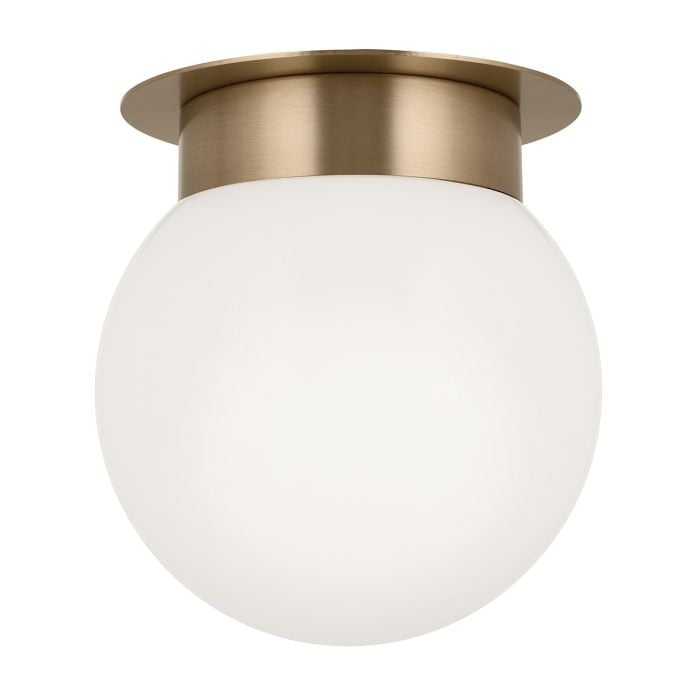 elstead lighting Albers Flush 1 lt Ceiling Light - Champagne Bronze
