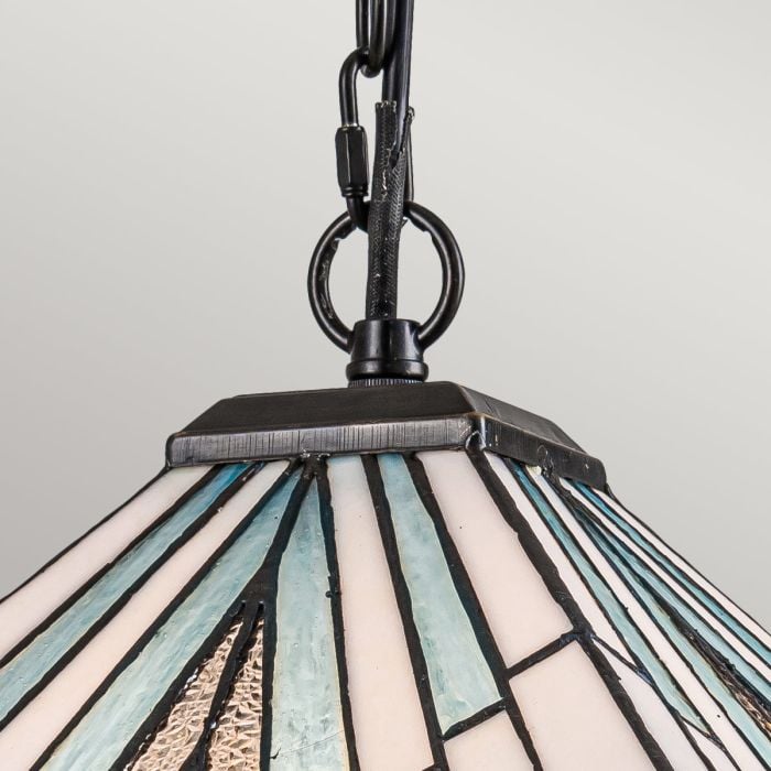 Elstead Lighting Alderley 1lt Pendant - Vintage Bronze