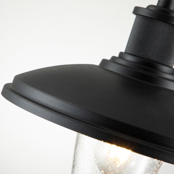 Elstead Lighting Allenbury 1 Light Medium Wall Lantern - Textured Black