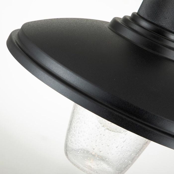 Elstead Lighting Allenbury 1 Light Outdoor Pendant - Textured Black