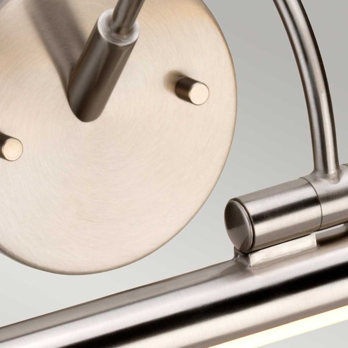 Elstead Lighting Alton 1 Light Large LED Picture Light - Brushed Nickel