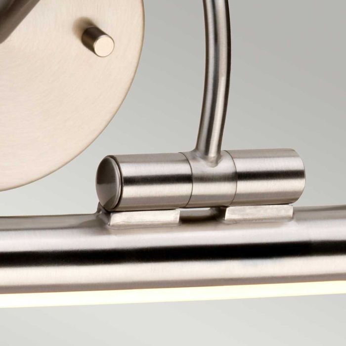 Elstead Lighting Alton 1 Light Large LED Picture Light - Brushed Nickel