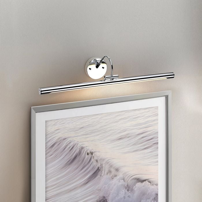 Elstead Lighting Alton 1 Light Large LED Picture Light - Polished Chrome