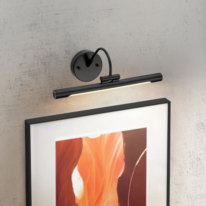Elstead Lighting Alton 1 Light Small LED Picture Light - Black