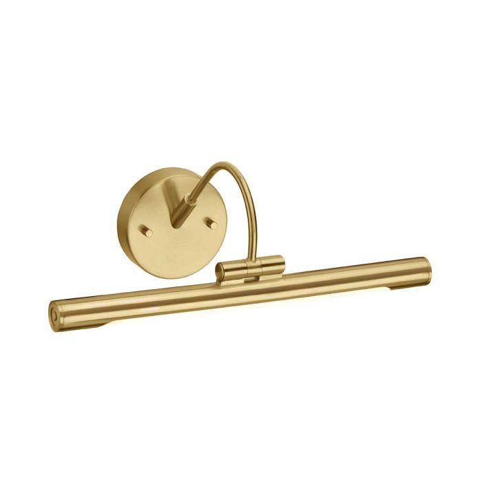 elstead lighting Alton 1 Light Small LED Picture Light - Brushed Brass