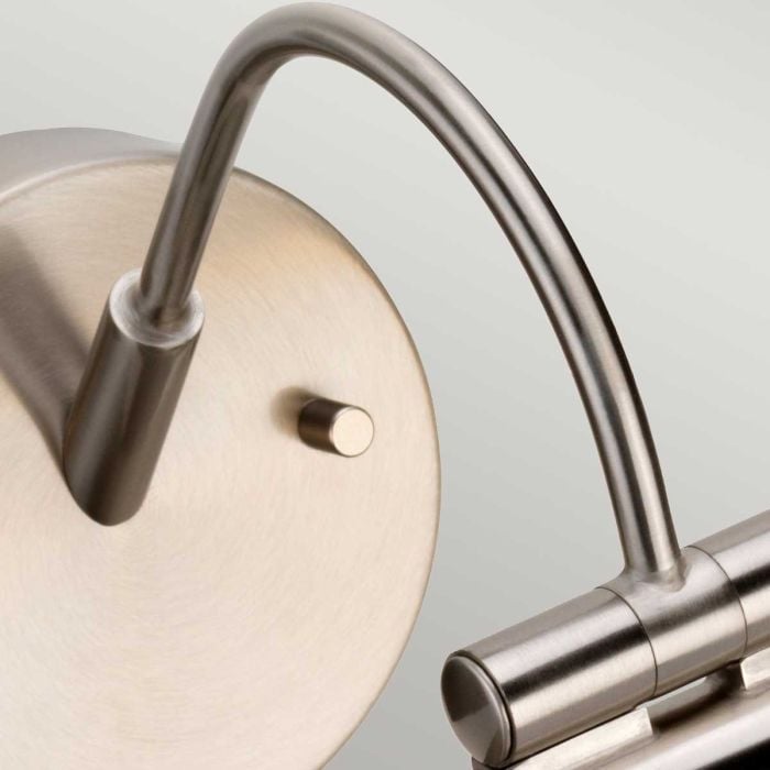 Elstead Lighting Alton 1 Light Small LED Picture Light - Brushed Nickel