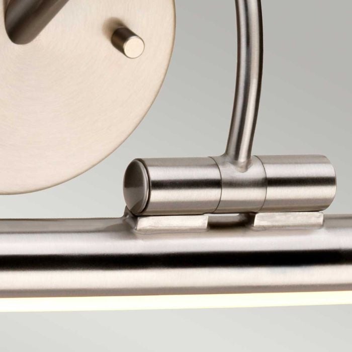 Elstead Lighting Alton 1 Light Small LED Picture Light - Brushed Nickel