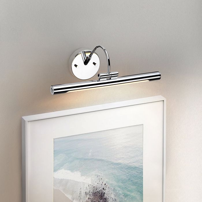 Elstead Lighting Alton 1 Light Small LED Picture Light - Polished Chrome