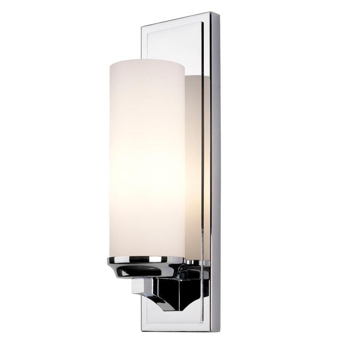 elstead lighting Amalia 1 Light Large Wall Light - Polished Chrome