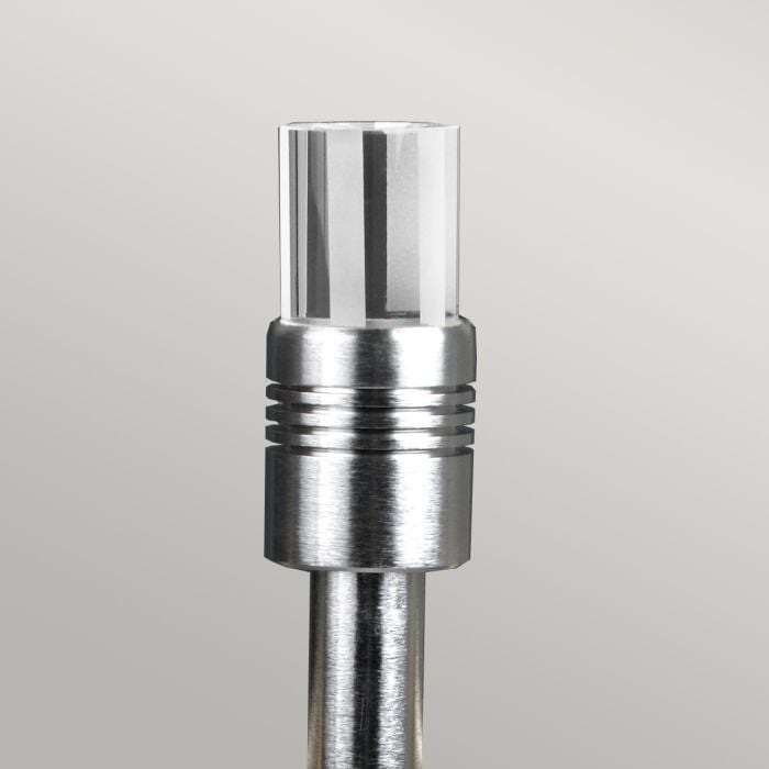 Elstead Lighting Ambleside 1 X 12V Ambient Light And Spike With 1m Cable - Anodised Aluminium