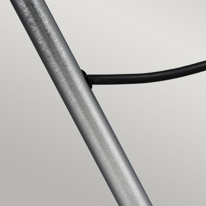 Elstead Lighting Ambleside 1 X 12V Ambient Light And Spike With 1m Cable - Anodised Aluminium